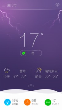 桌面天气安卓版 V4.5.0