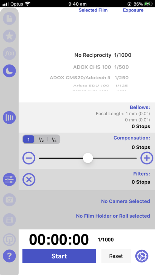 Reciprocity Timer安卓版 V1.4