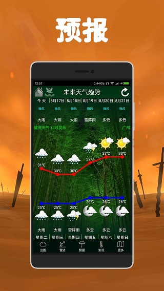 健茂天气安卓破解版 V12.0