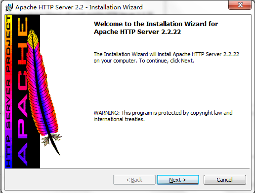 Apache HTTP Server V2.4.46 英文安装版