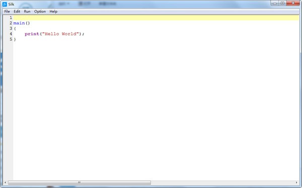 Silk编程语言 V1.0.0.1 官方安装版