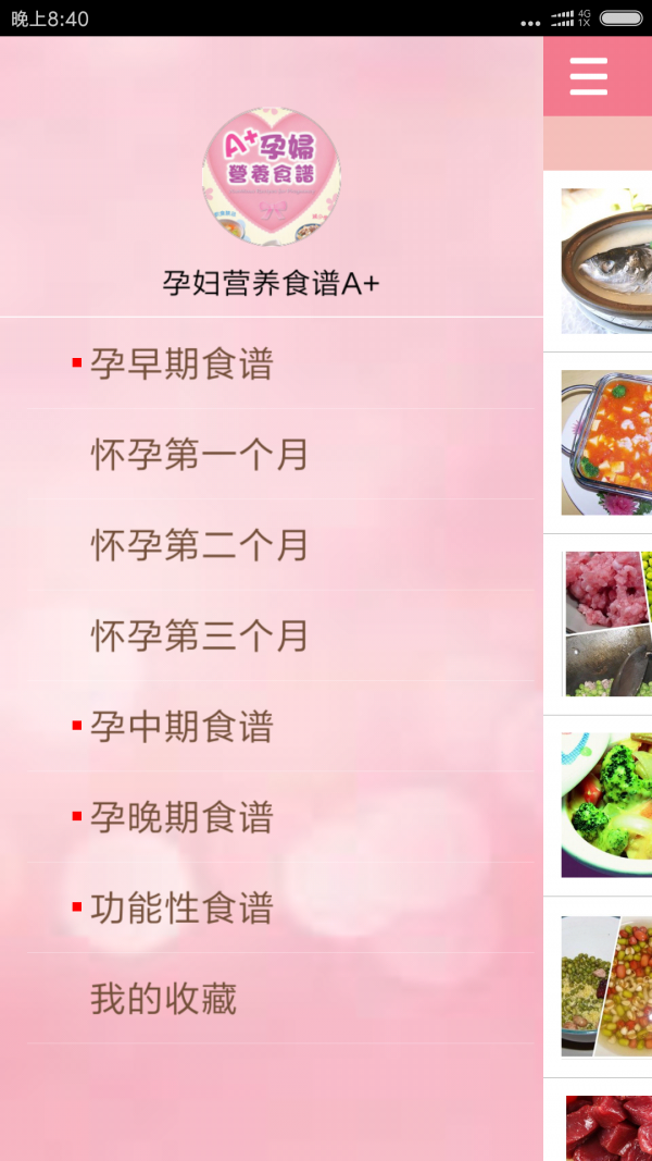 孕妇营养食谱A+安卓版 V5.0