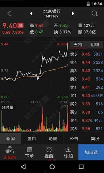 同花顺手机炒股软件安卓版 V9.8